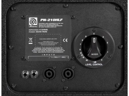 BAFLE 2x10" 550W parlante Eminence Neodimio - Image 4