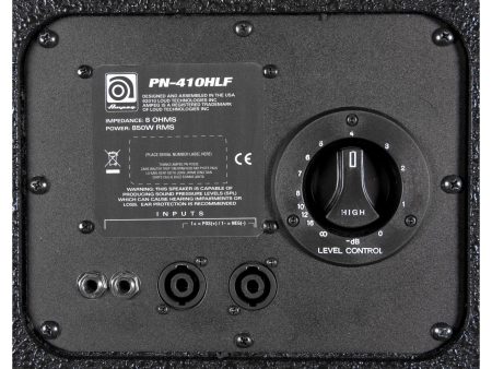 BAFLE 4x10" 850W parlante Eminence Neodimio - Image 4