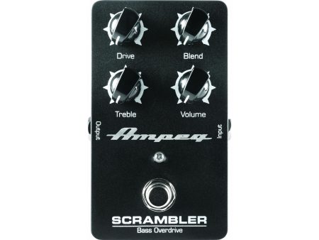 OVERDRIVE para Bajo con switch True Bypass