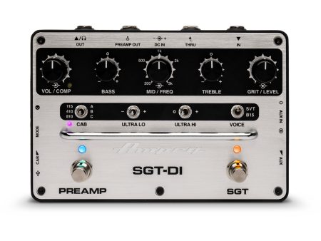 Preamp/DI BAJO | EQ Overdrive Compresor | IR Sim USB