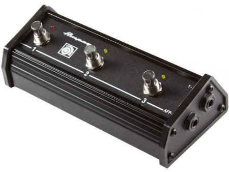 Pedal FOOTSWITCH Triple c/ Led para cabeza SVT-PRO