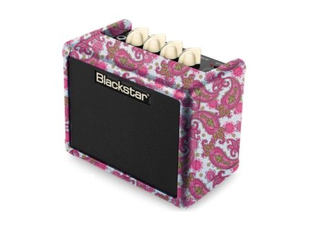 MiniAMP 3W 1x3" 2 canales uso c/PILAS o PC