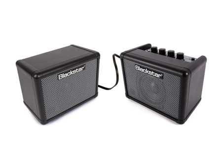 MINI AMP BAJO Pack 6W 2 canales uso c/PILAS o PC 2x3"