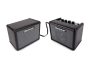 MINI AMP BAJO Pack 6W 2 canales uso c/PILAS o PC 2x3"