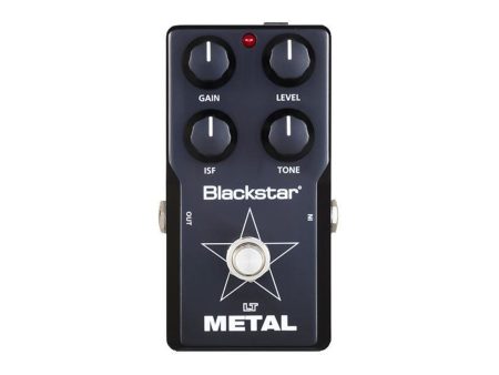 Pedal METAL distorsion Silent Switching Bypass