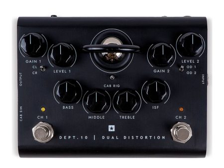 Pedal Valvular 2 Canales DIST, CAB Sim, Interfaz USB