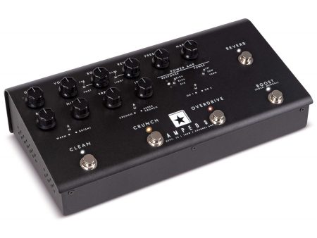 Pedal Power Amp 100W Boost,Reverb,FX Loop,Interfaz USB