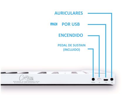 Plegable 49tecl,MIDI USB,Recargable - Image 5