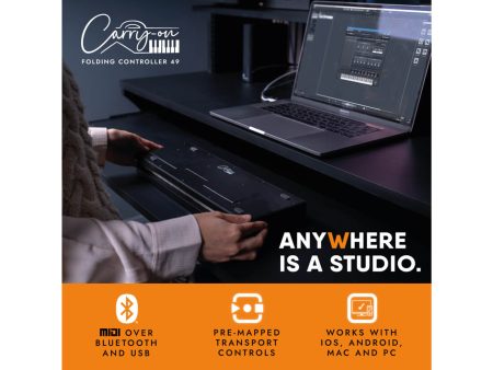Controlador MIDI,Sensitivo,BLUETOOTH,Plegable - Image 3