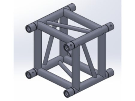 MINI TRAMO 39x39x40cm compatible Prolyte SILVER