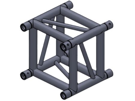 MINI TRAMO 39x39x40cm compatible Prolyte SILVER - Image 2