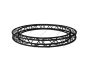 TRUSS CIRCULAR diam.ext.4mts, 29x29 NEGRO