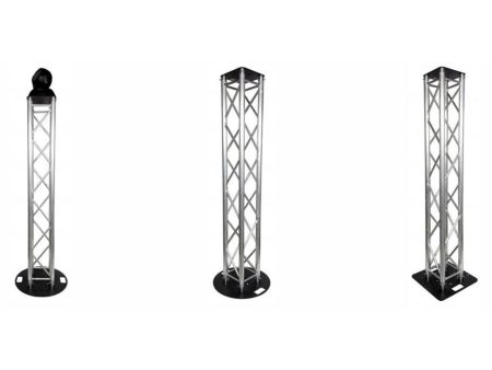 COLUMNA truss 1mt +PBase75x75cmx8mm +PTope30x30cmx8mm - Image 2