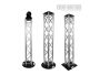 COLUMNA truss 1.5mt +PBase75x75cmx8mm +PTope30x30cmx8mm