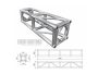 Truss BULON CUADR 30x30x100cm -extr.cerrados. Aluminio