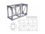 Truss BULON RECT 40x60x200cm. Aluminio