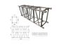 Truss BULON RECT 52x76x200cm.Aluminio