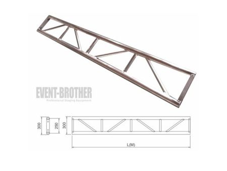 Truss LADDER BULON. 30X200cm. Aluminio