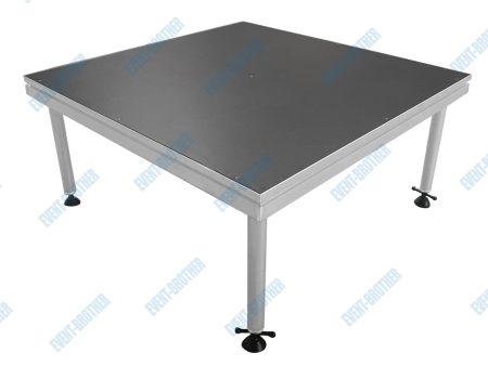 Modulo Escenario BASICO 100x100xH:100cm. Aluminio