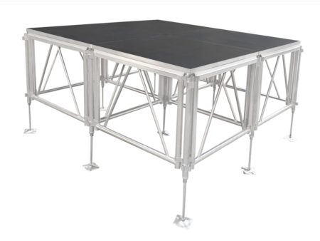 STRONG STAGE Module, 100x200xH:100cm, Alum