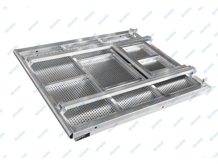 Barrera MULTITUD 125x100xH:120cm c/ESCALON 27kgs ALUMIN - Image 3