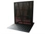 Barrera MULTITUD 125x100xH:120cm C/ESCALON 27kgs NEGRO