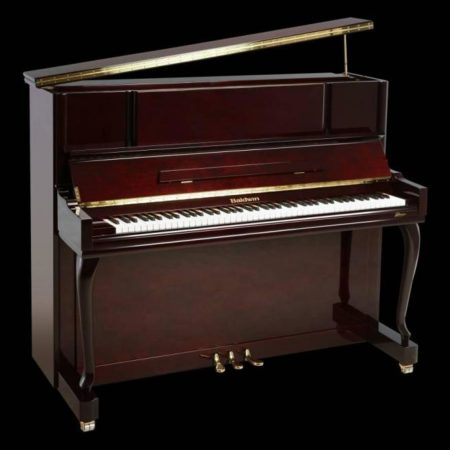 124cm Piano VERTICAL c/Banqueta, 150x63cm