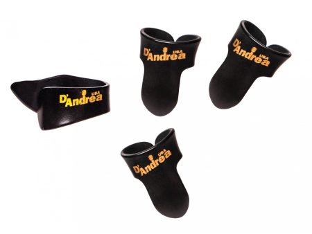 Medium/Black - Pack 1 pua pulgar + 3 puas dedos