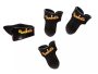 Medium/Black - Pack 1 pua pulgar + 3 puas dedos