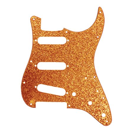 Pickguard Strato | Gold Sparkle