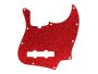 J-Bass Pickguard RED SPARKLE