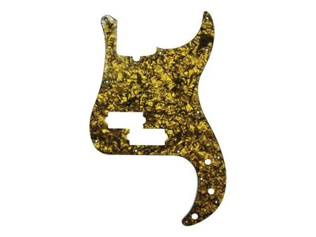 P-Bass Pickguard GOLD PEARL