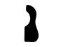 Pickguard Acustica Large / Black