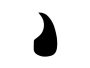 Pickguard Acustica/Clasica Small / Black