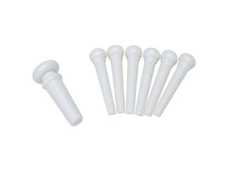 Set de pins trabacuerdas Set 6 unidades BLANCO
