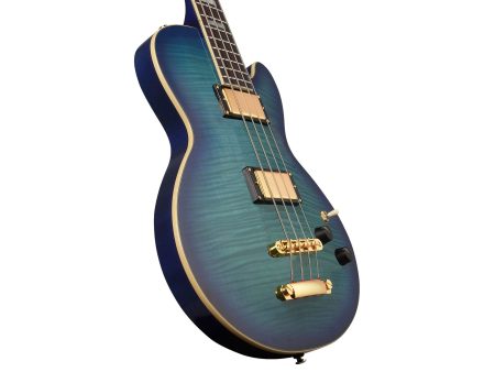 Cuerpo MACIZO Maple Flameado Acc.DORADOS c/ESTUCHE - Image 3