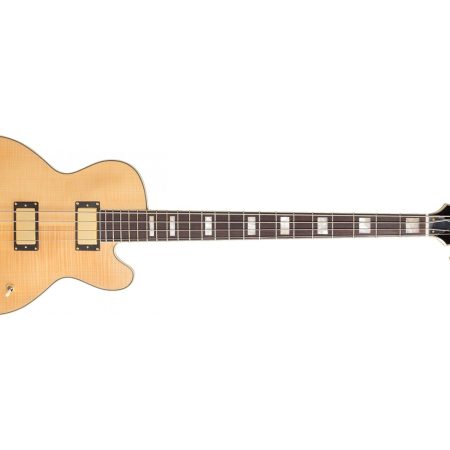 Cuerpo MACIZO Maple Flameado Acc.DORADOS c/ESTUCHE
