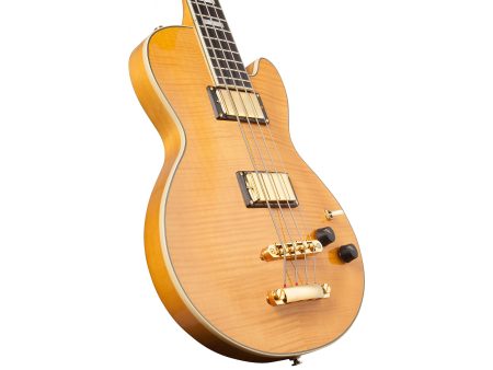 Cuerpo MACIZO Maple Flameado Acc.DORADOS c/ESTUCHE - Image 5