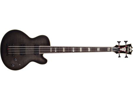 Cuerpo MACIZO Maple Flameado Acc.NEGROS c/ESTUCHE