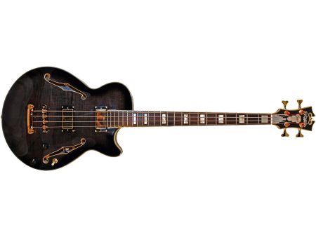 SemiHUECO 1.75" Maple Flameado Acc.DORADOS c/ESTUCHE
