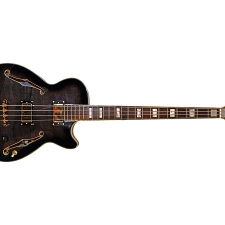 SemiHUECO 1.75" Maple Flameado Acc.DORADOS c/ESTUCHE