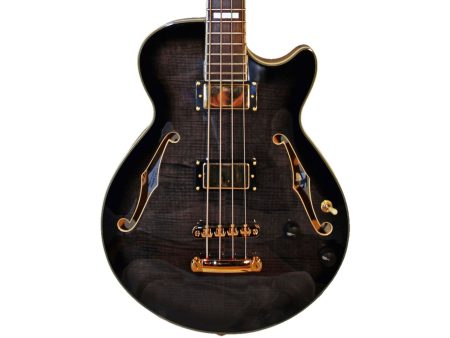 SemiHUECO 1.75" Maple Flameado Acc.DORADOS c/ESTUCHE - Image 2