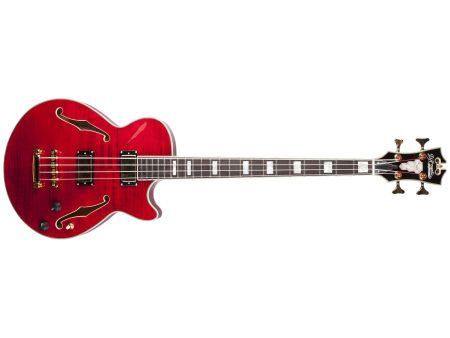 SemiHUECO 1.75" Maple Flameado Acc.DORADOS c/ESTUCHE