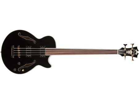 SemiHUECO FRETLESS 1.75" Maple Flameado c/ESTUCHE