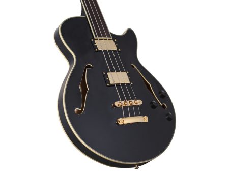 SemiHUECO FRETLESS 1.75" Maple Flameado c/ESTUCHE - Image 2