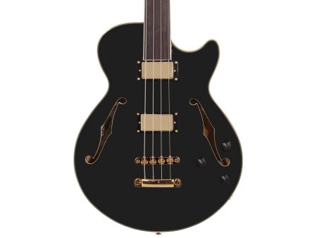 SemiHUECO FRETLESS 1.75" Maple Flameado c/ESTUCHE - Image 4
