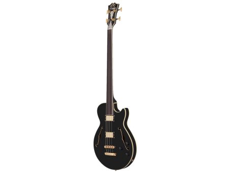 SemiHUECO FRETLESS 1.75" Maple Flameado c/ESTUCHE - Image 5