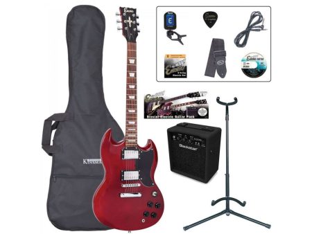 Amp10w Funda,Afin,Pie,Puas,cuerdas,correa,cable y CD