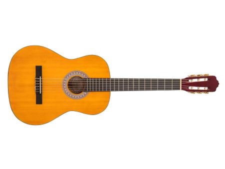 Guitarra CLASICA CRIOLLA 3/4 Nylon,Tapa ABETO