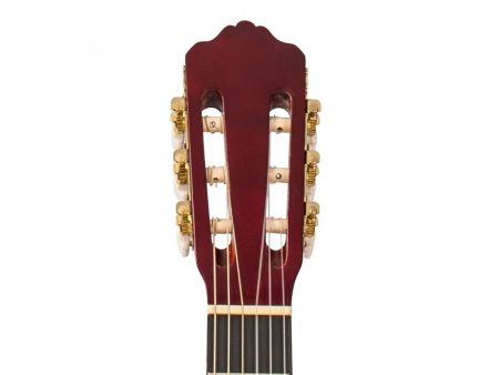 Guitarra CLASICA CRIOLLA 4/4 Nylon,Tapa ABETO - Image 9